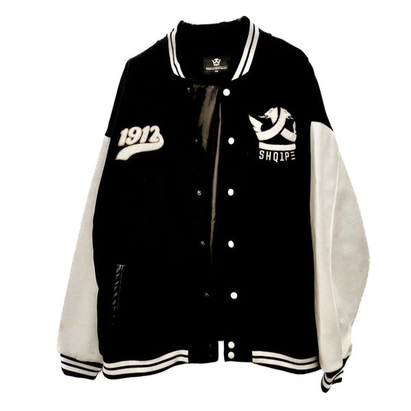 Two tone varsity clearance jacket