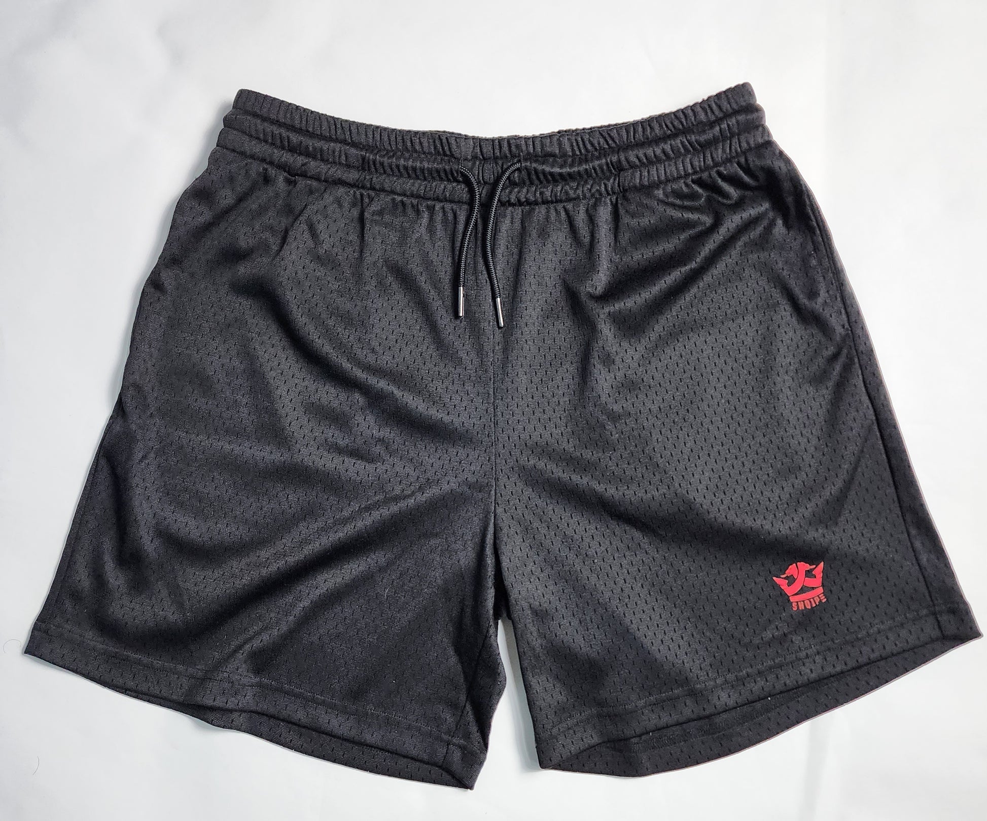 Mesh Shorts /  Red Logo