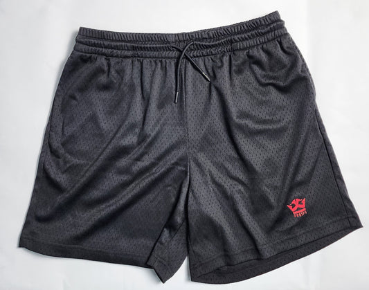 Mesh-Shorts / Rotes Logo