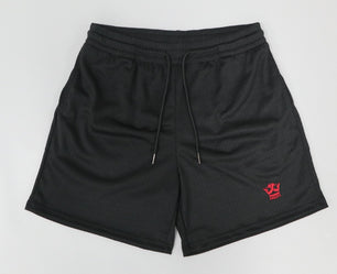 Mesh Shorts /  Red Logo