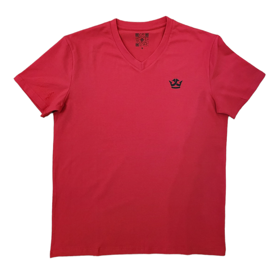 T-Shirt V-Ausschnitt (Rot)