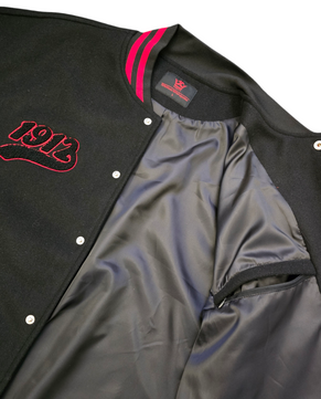 Varsity Jacket (Black/Red)