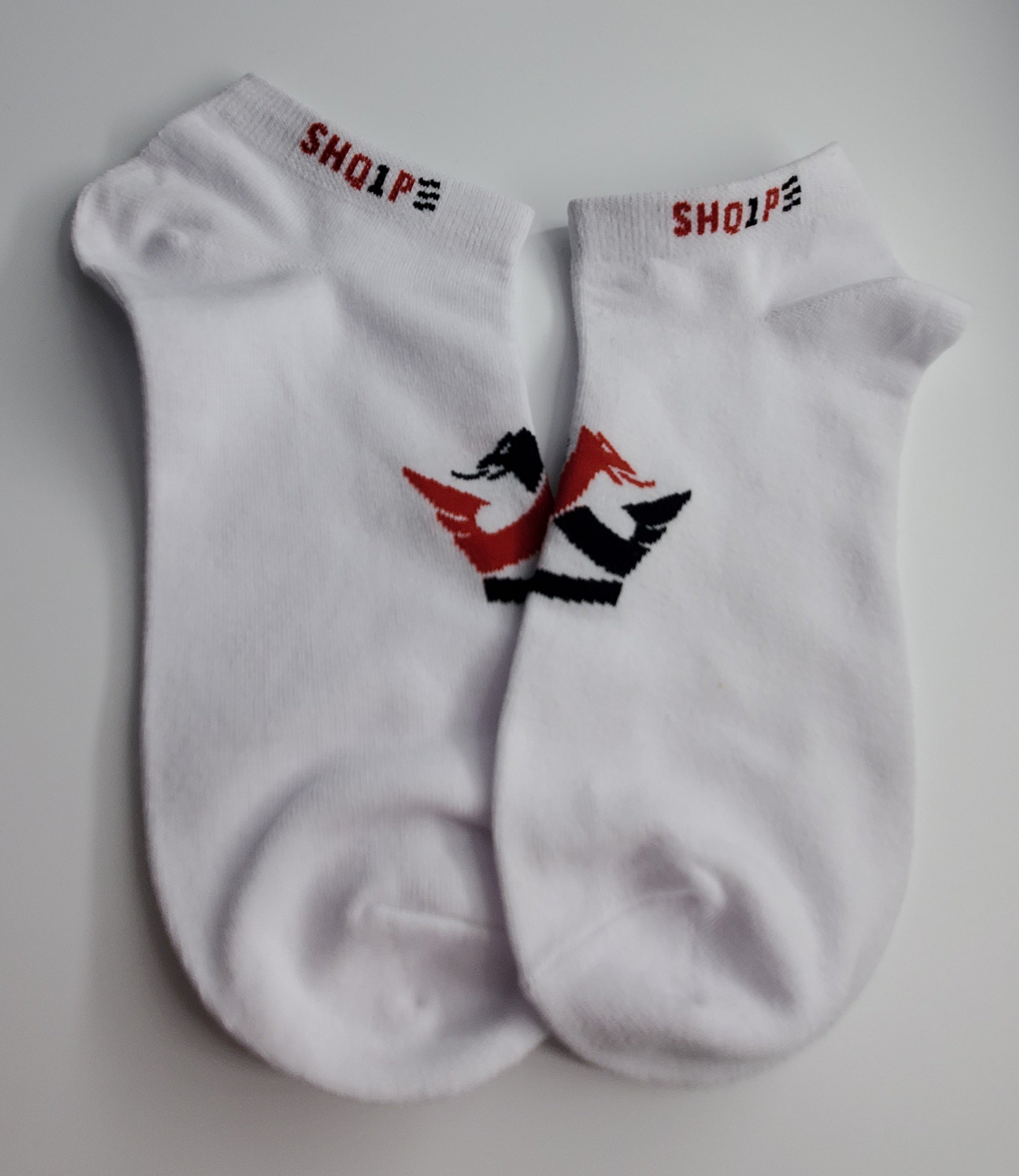 Shq1pe Socken Weiß