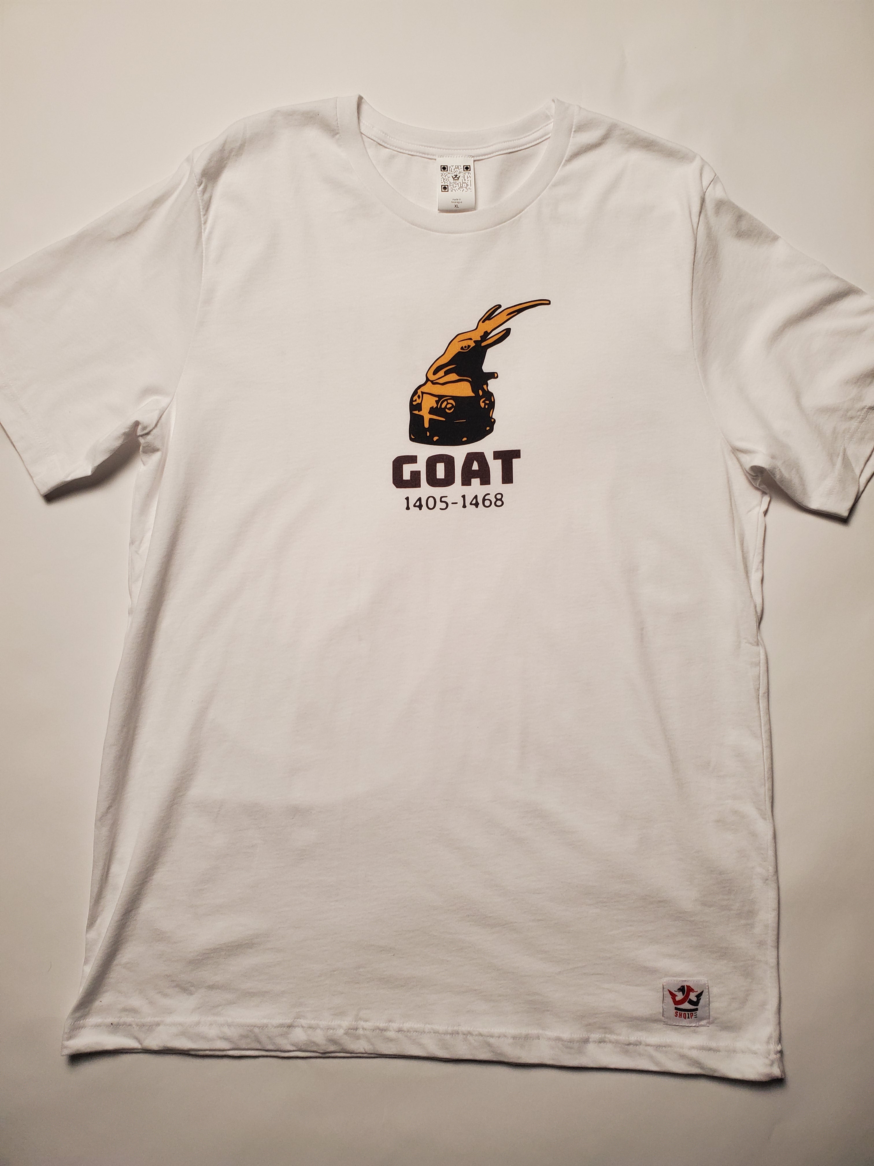 GOAT - Weißes T-Shirt