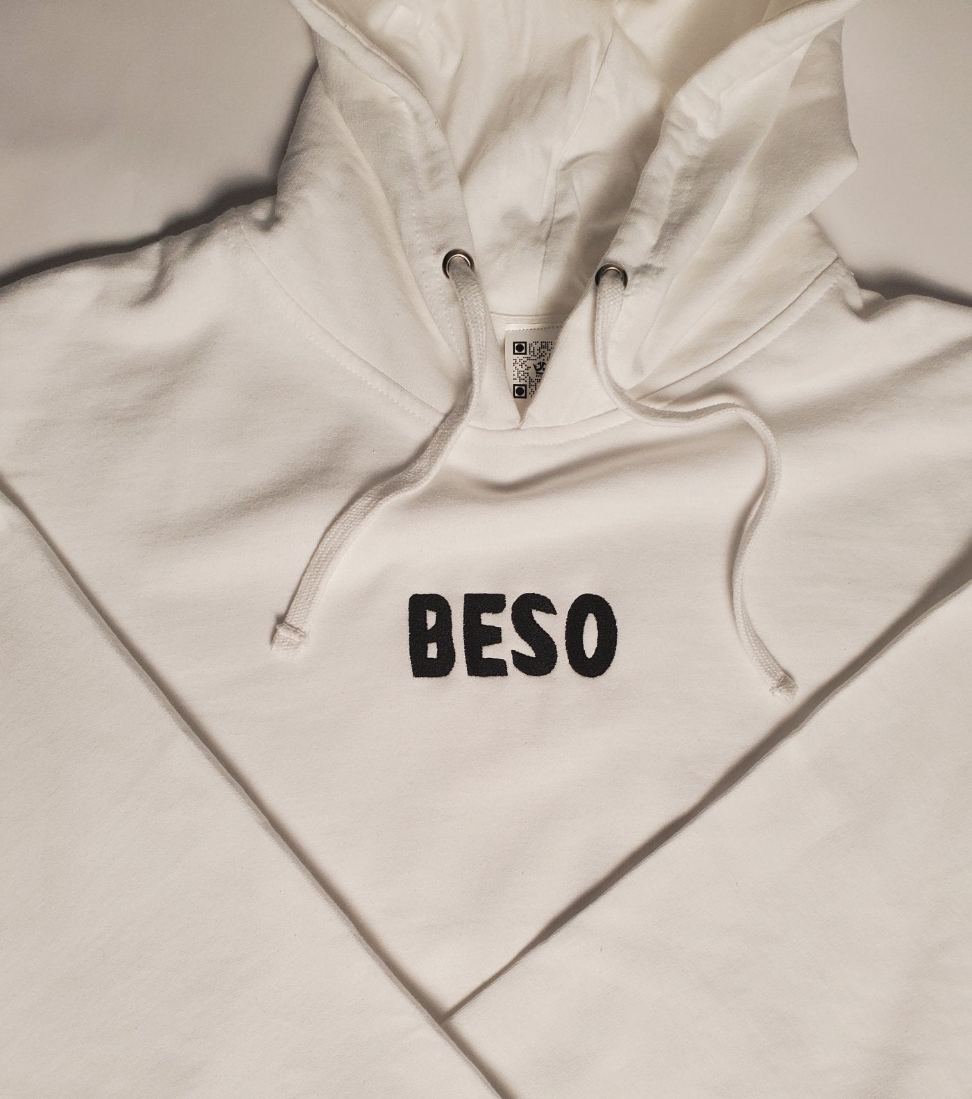 Heavyweight Pullover Hoodie White-Beso