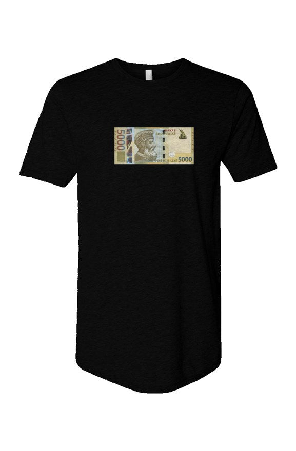 Baumwoll-Langkörper-Kurzarmshirt mit Rundhalsausschnitt – 50 Bill