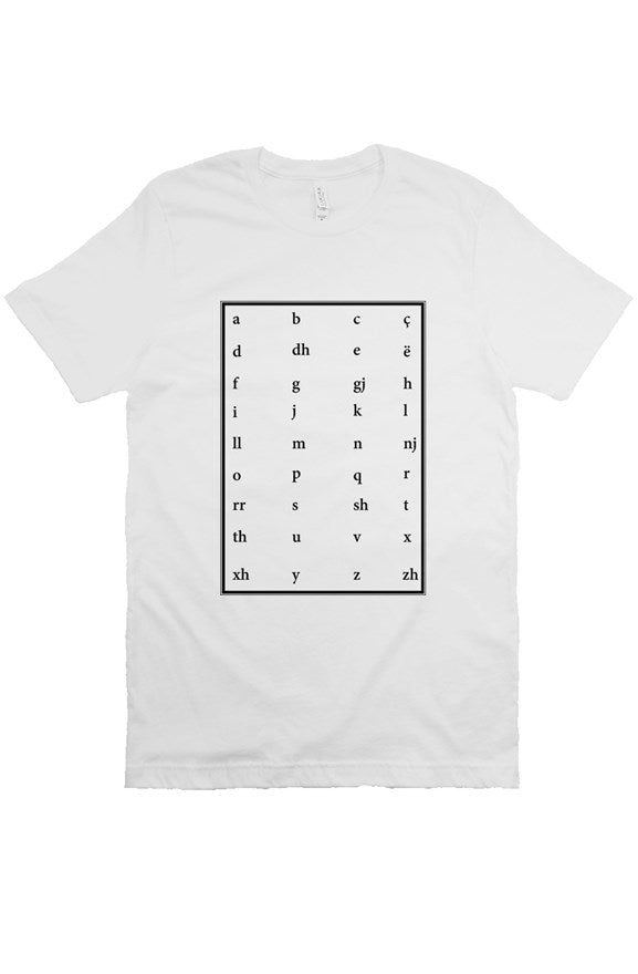 Alphabet-T-Shirt Corner-White