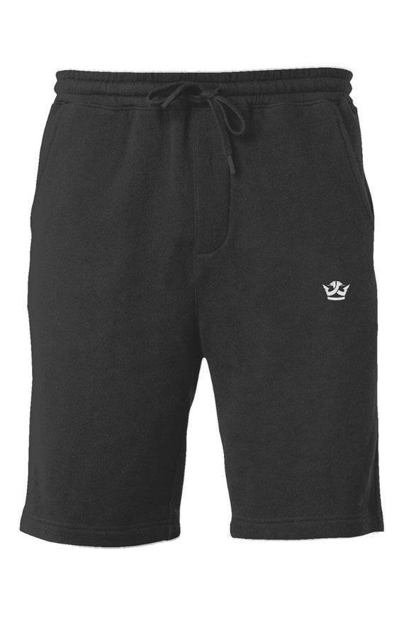 Midweight Fleece Shorts- Black