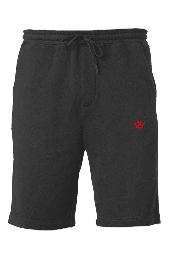 Midweight Fleece Shorts- Black (r)