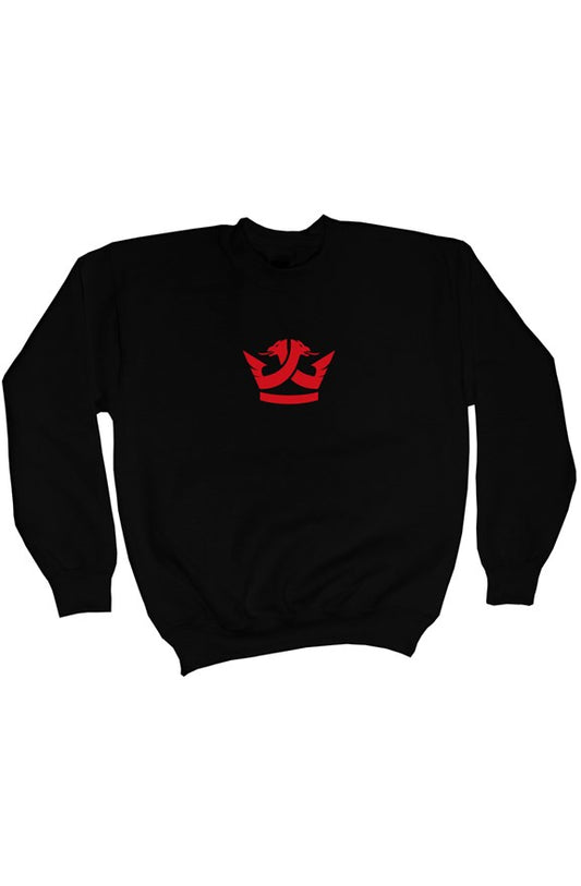 Heavy Blend Youth Crewneck Sweatshirt-Black