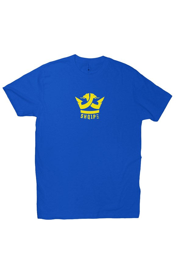 T-Shirt (Blau/Gelbes Logo)