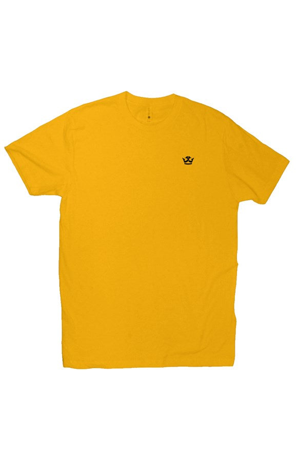 T-Shirt (Gold/Schwarze Krone)