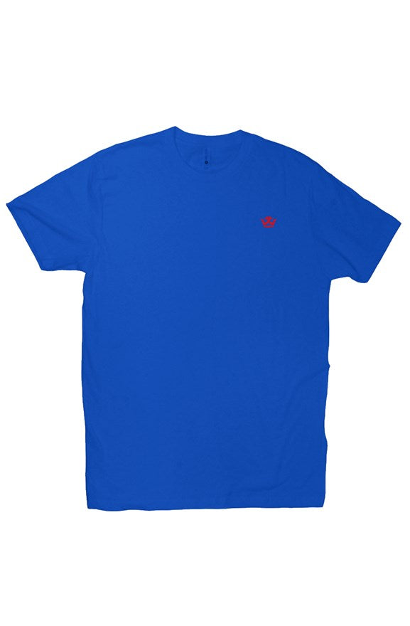 T-Shirt (Blue/Red Crown) 