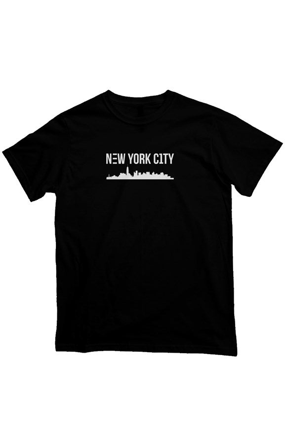 Schweres schwarzes T-Shirt_New York City