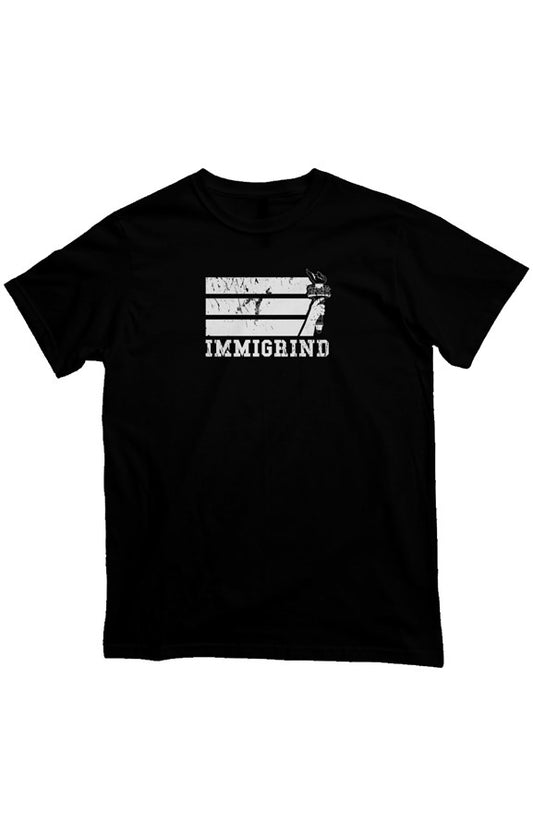 Heavyweight Black T Shirt_Immigrind