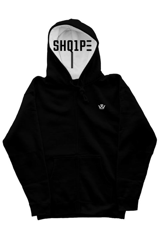 Independent Zip Heavyweight Hoodie_Black