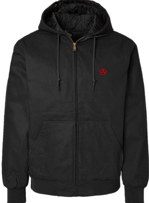 Canvas Workwear Jacket Black