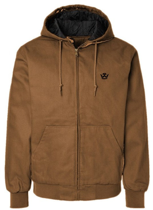 Canvas Workwear Jacket Brown