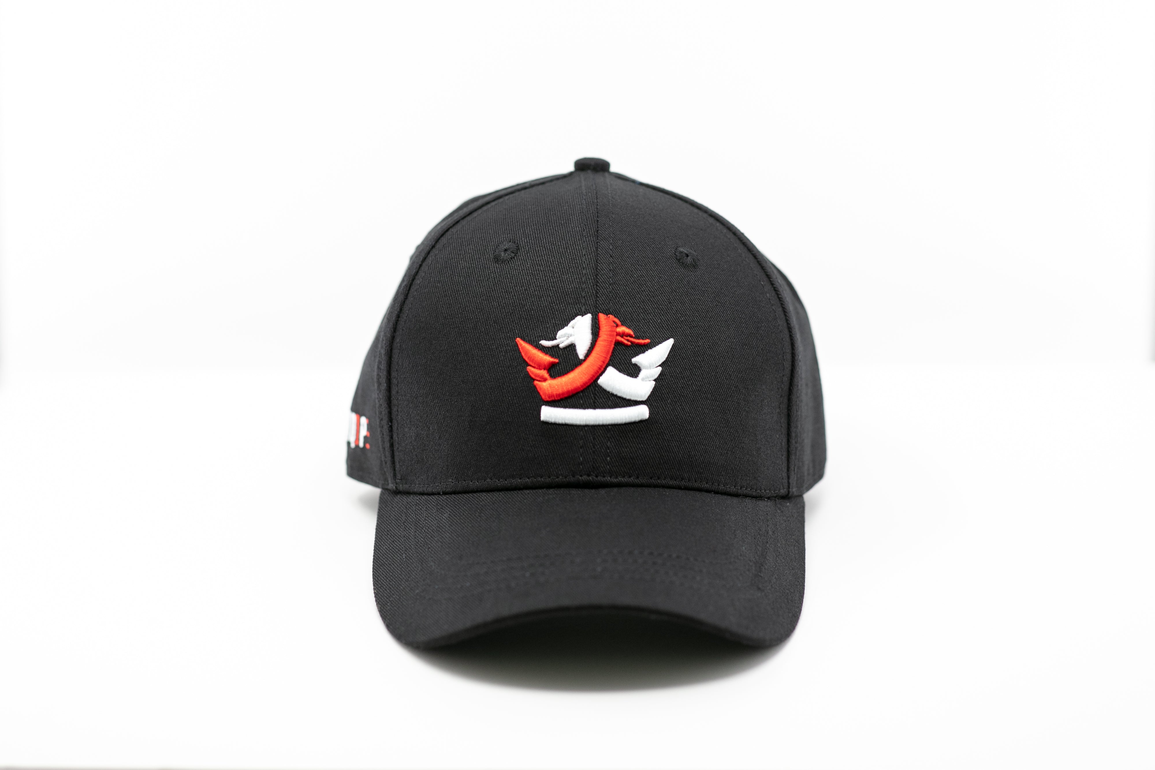 1st Edition Shq1pe Baseball Cap Black/ Red & White