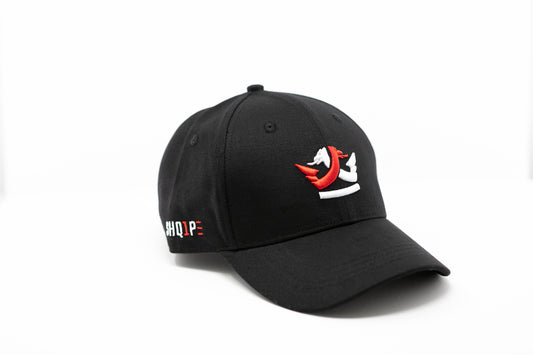 1st Edition Shq1pe Baseball Cap Schwarz/Rot &amp; Weiß