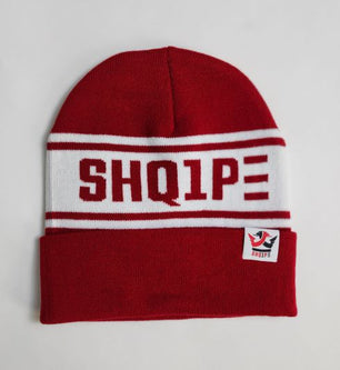 Classic Beanie Red/White