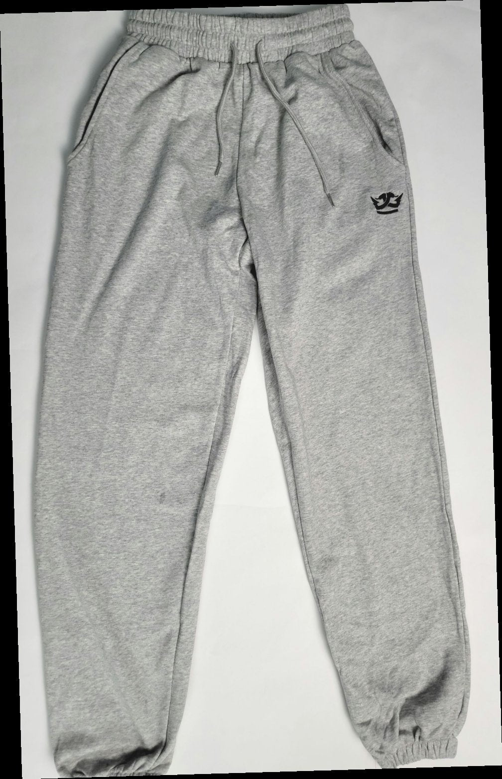 Cropped Top Jogger Set (Gray)