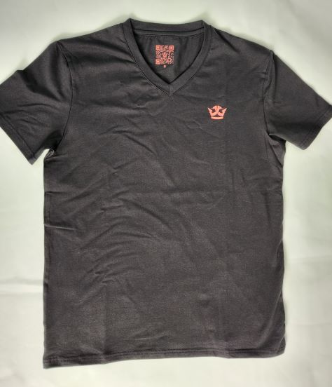 T-Shirt V Neck (Black)