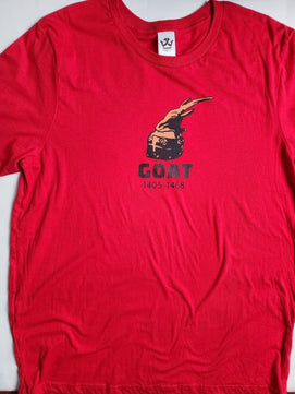 GOAT- Red T Shirt