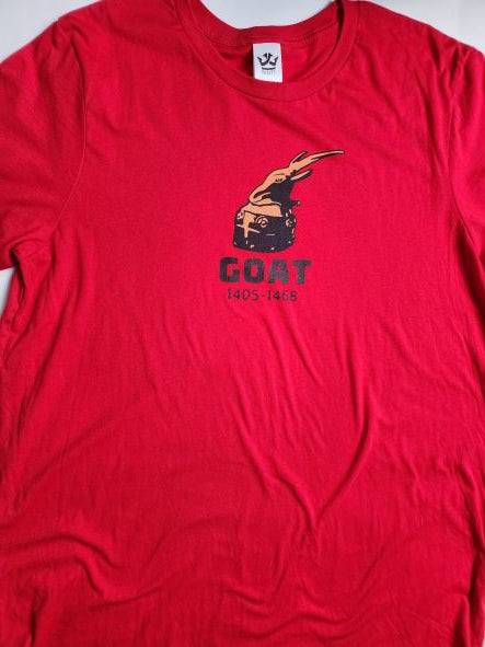 GOAT- Red T Shirt