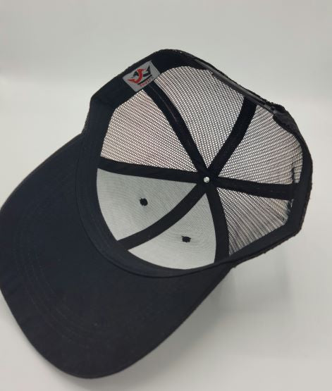Trucker Hat (Black/Pink)