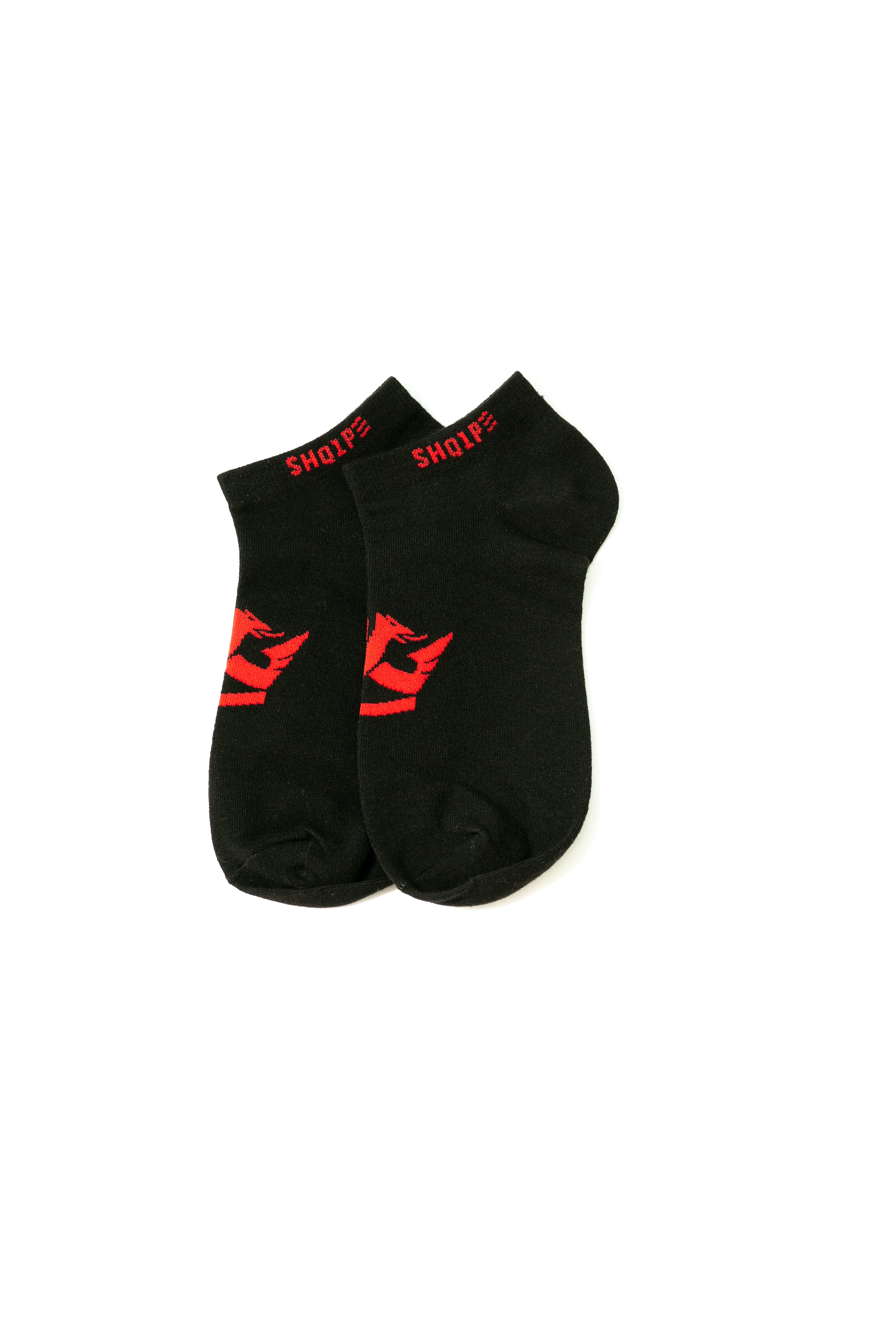 Shq1pe Socks Black/Red