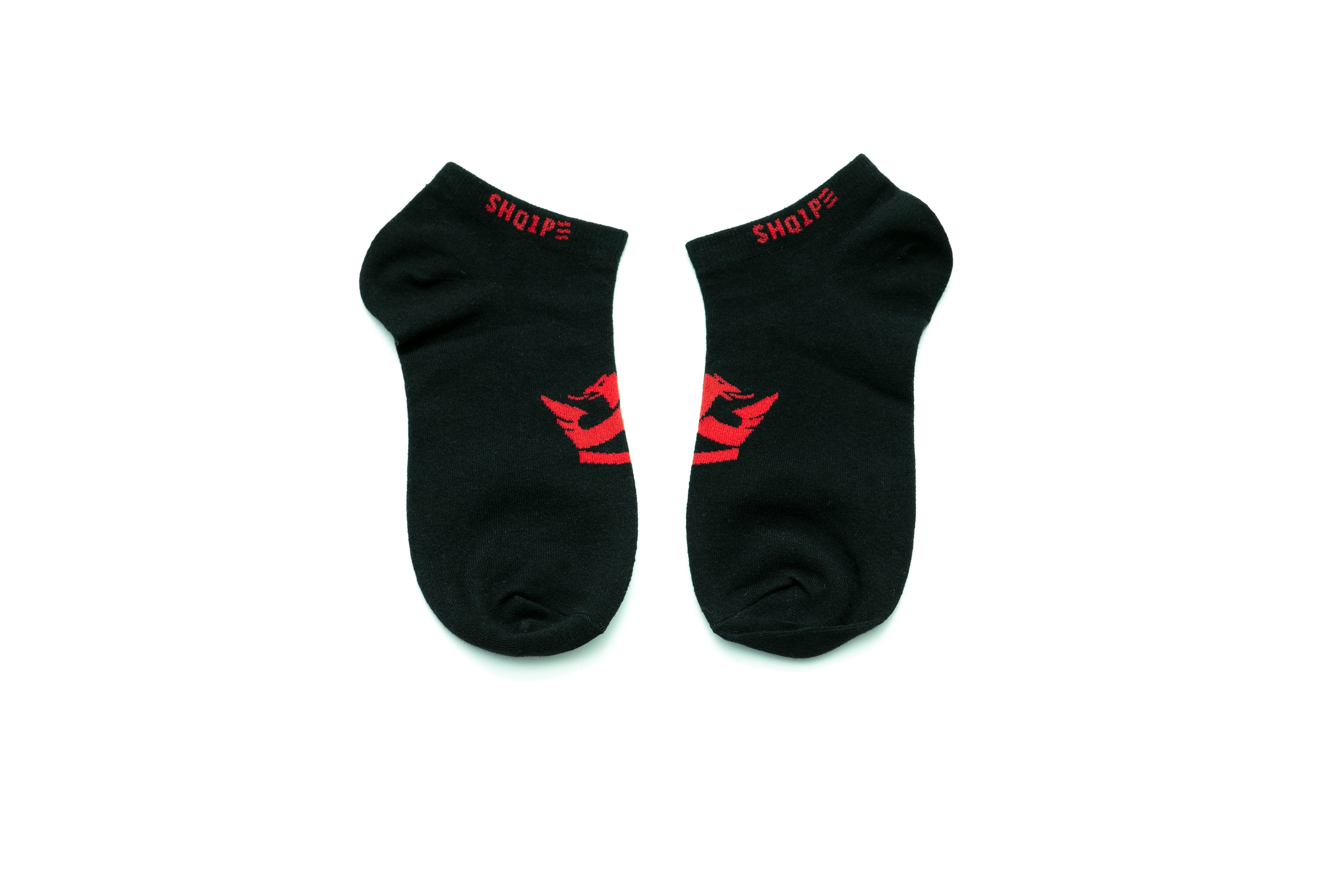 Shq1pe Socks Black/Red